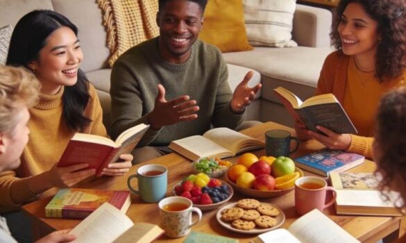 Professional book club facilitation